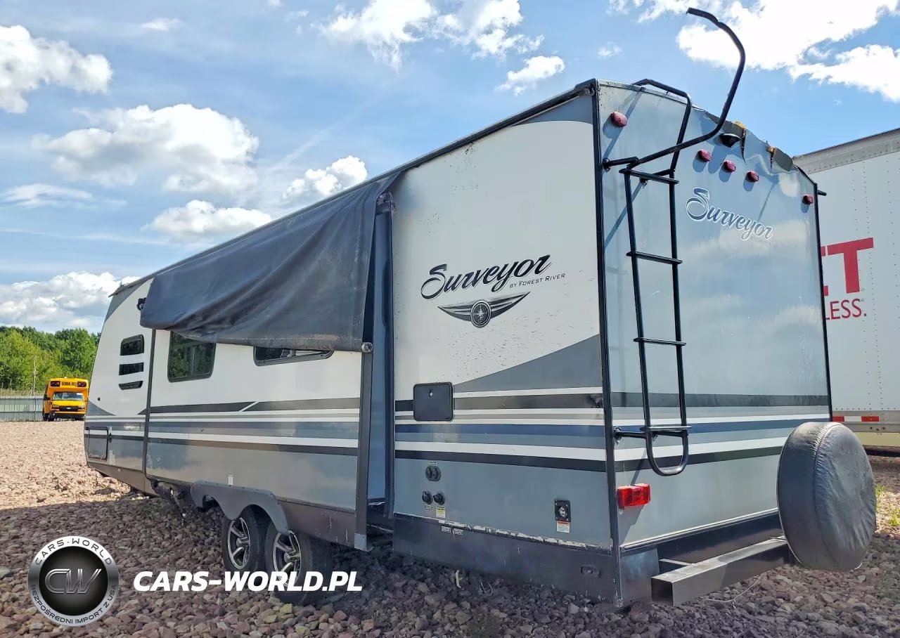 2018 Forest River Surveyor Camper VIN:4X4TSVC22JL034159 - 2