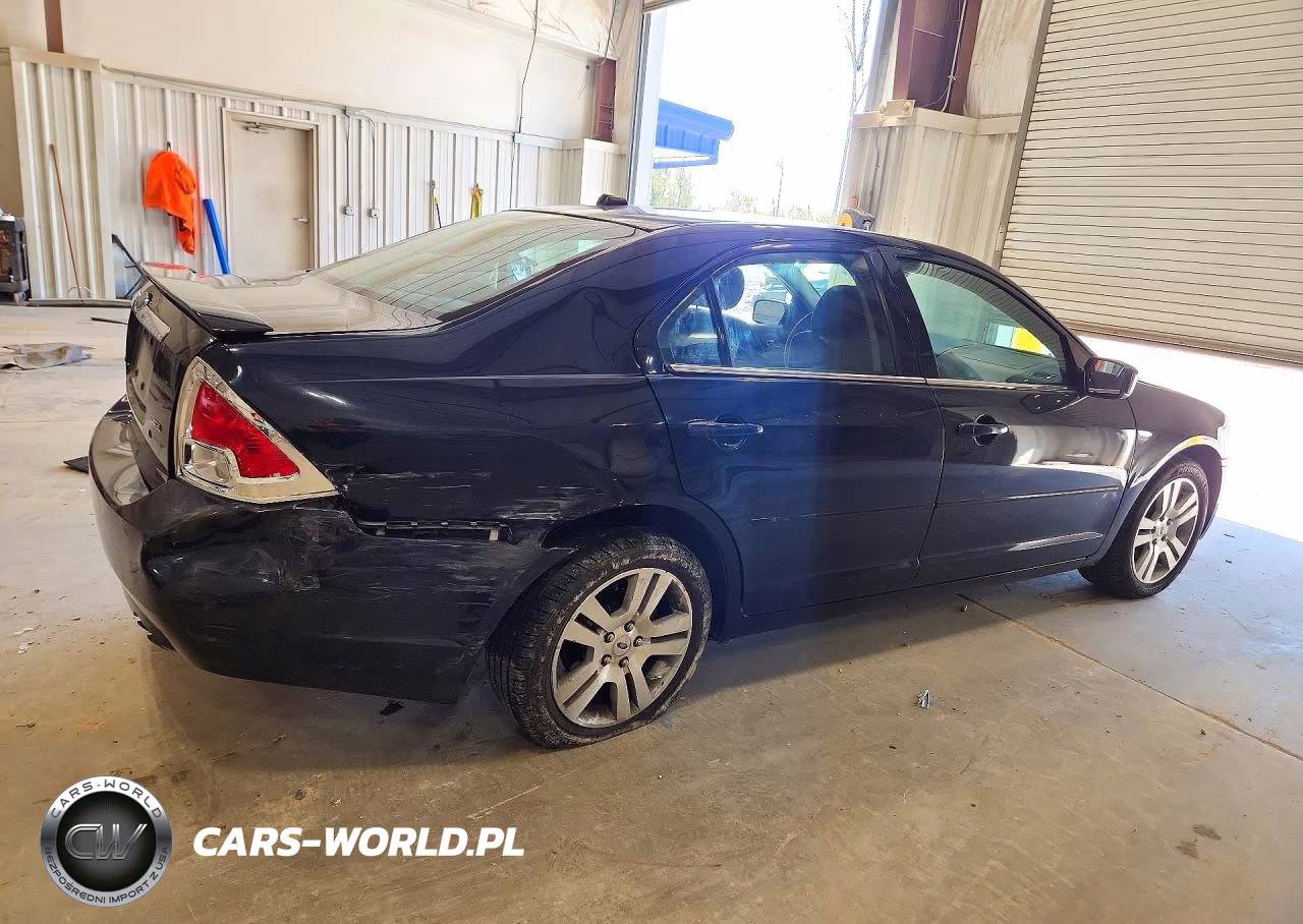 2008 Ford Fusion Sel VIN:3FAHP08Z08R166604 - 3