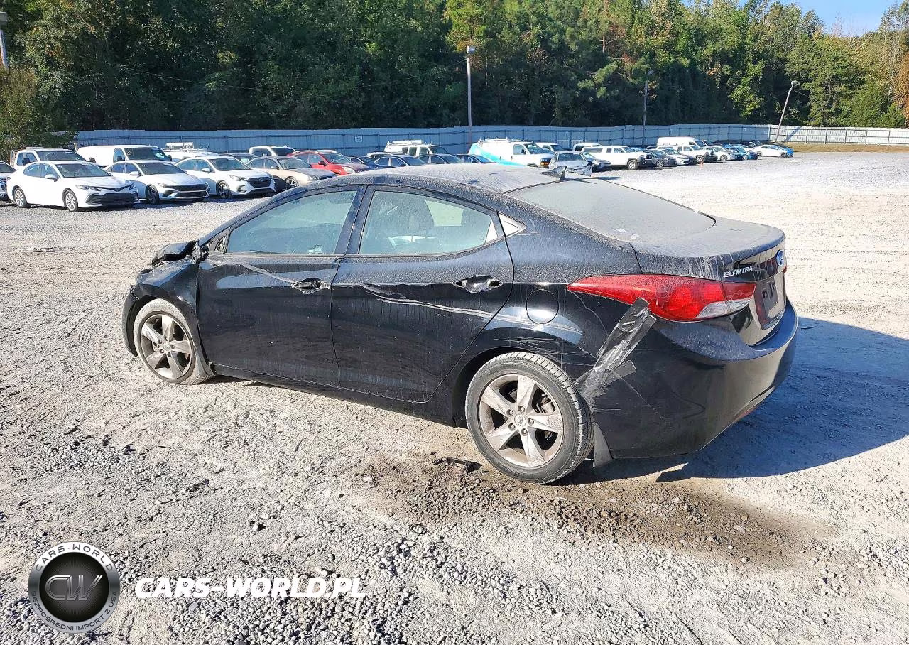 2013 Hyundai Elantra Gls VIN:5NPDH4AE2DH260906 - 2