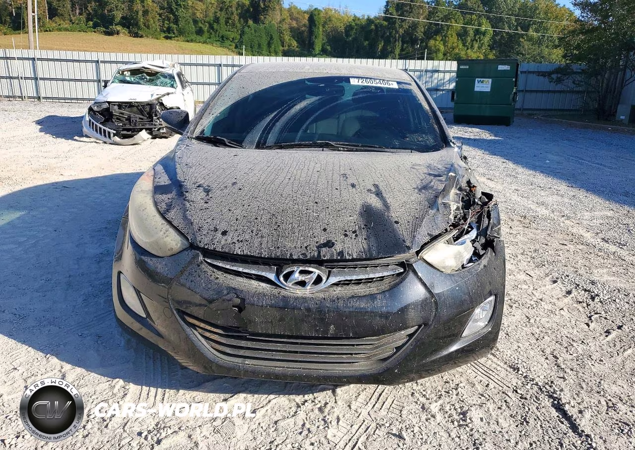 2013 Hyundai Elantra Gls VIN:5NPDH4AE2DH260906 - 5
