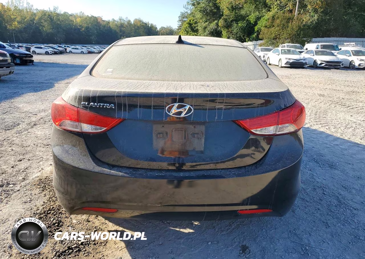 2013 Hyundai Elantra Gls VIN:5NPDH4AE2DH260906 - 6