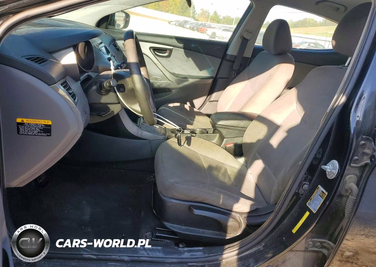 2013 Hyundai Elantra Gls VIN:5NPDH4AE2DH260906 - 7