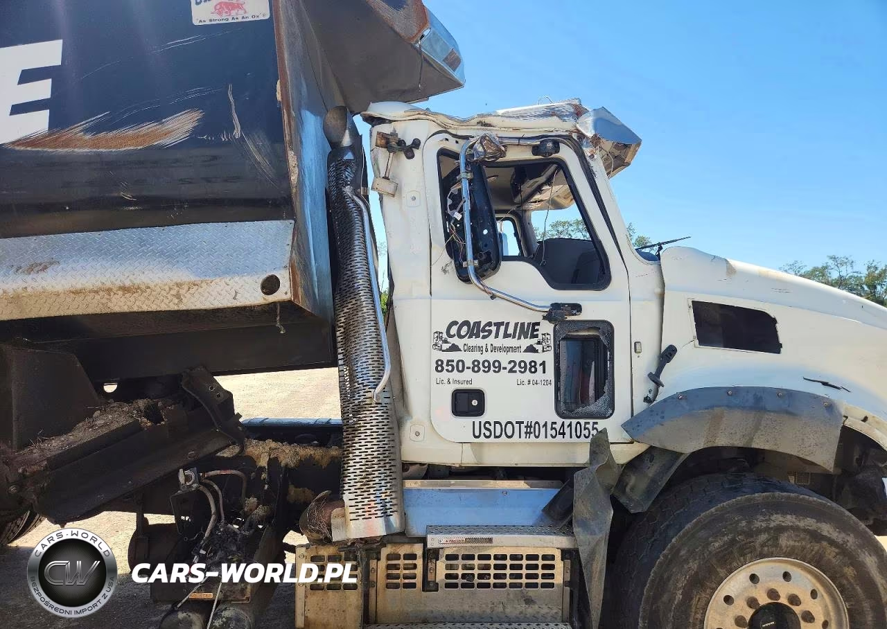 2023 Mack Granite Dump Truck VIN:1M2GR2GC4PM033503 - 12