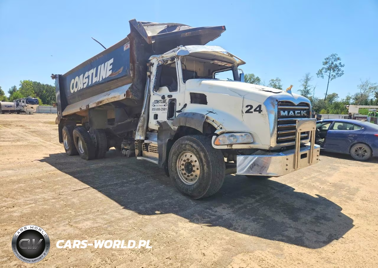 2023 Mack Granite Dump Truck VIN:1M2GR2GC4PM033503 - 4