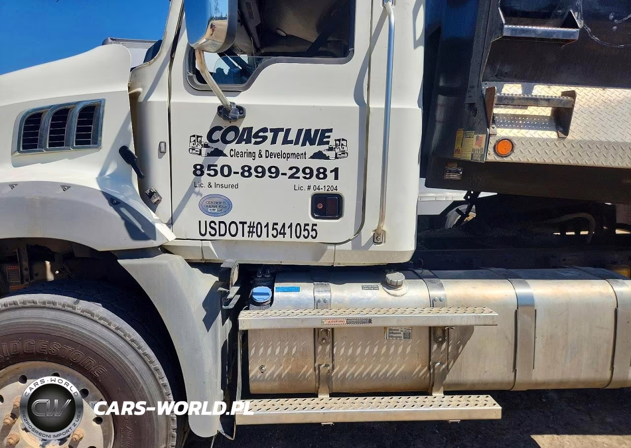 2023 Mack Granite Dump Truck VIN:1M2GR2GC4PM033503 - 7