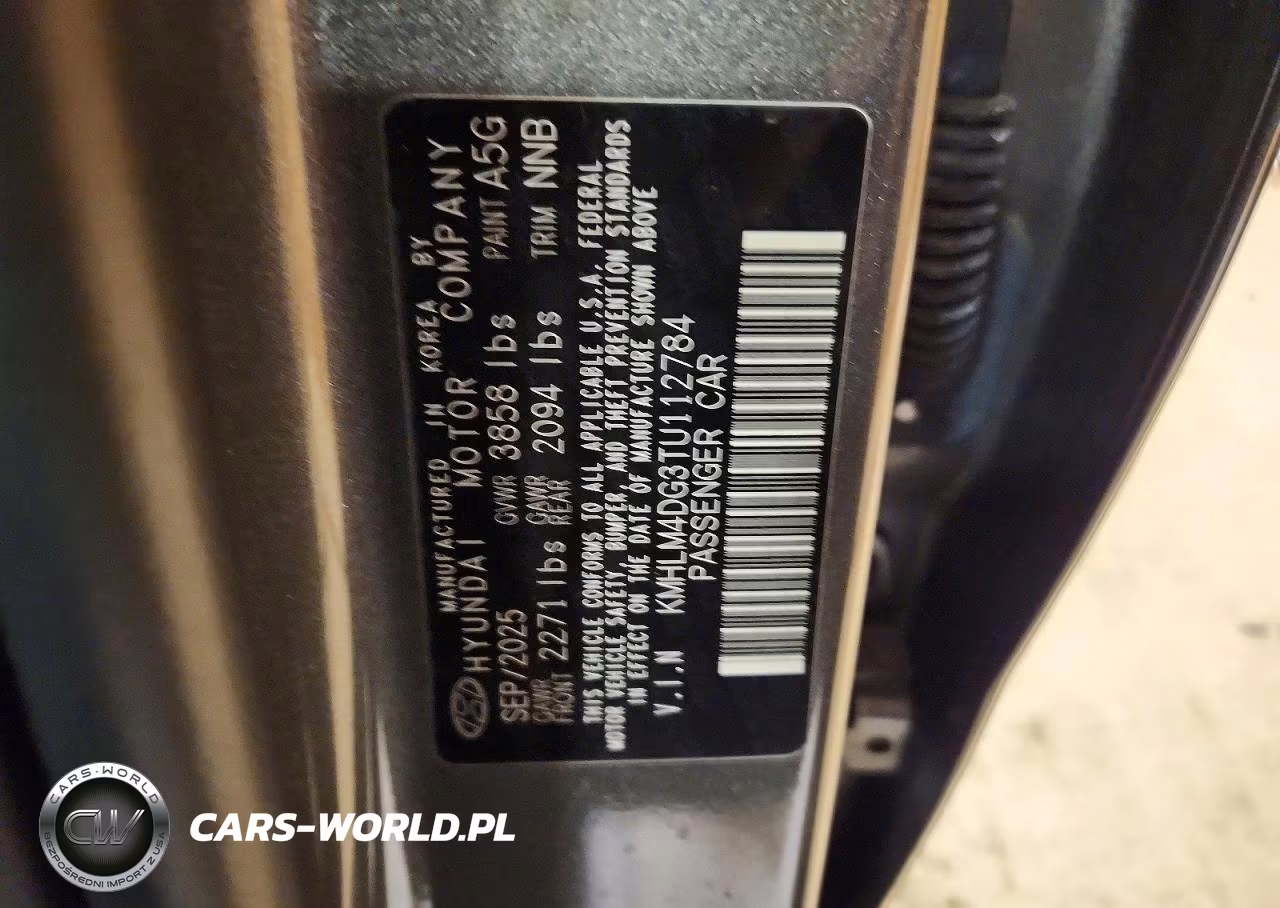 2026 Hyundai Elantra Sel Sport VIN:KMHLM4DG3TU112784 - 12