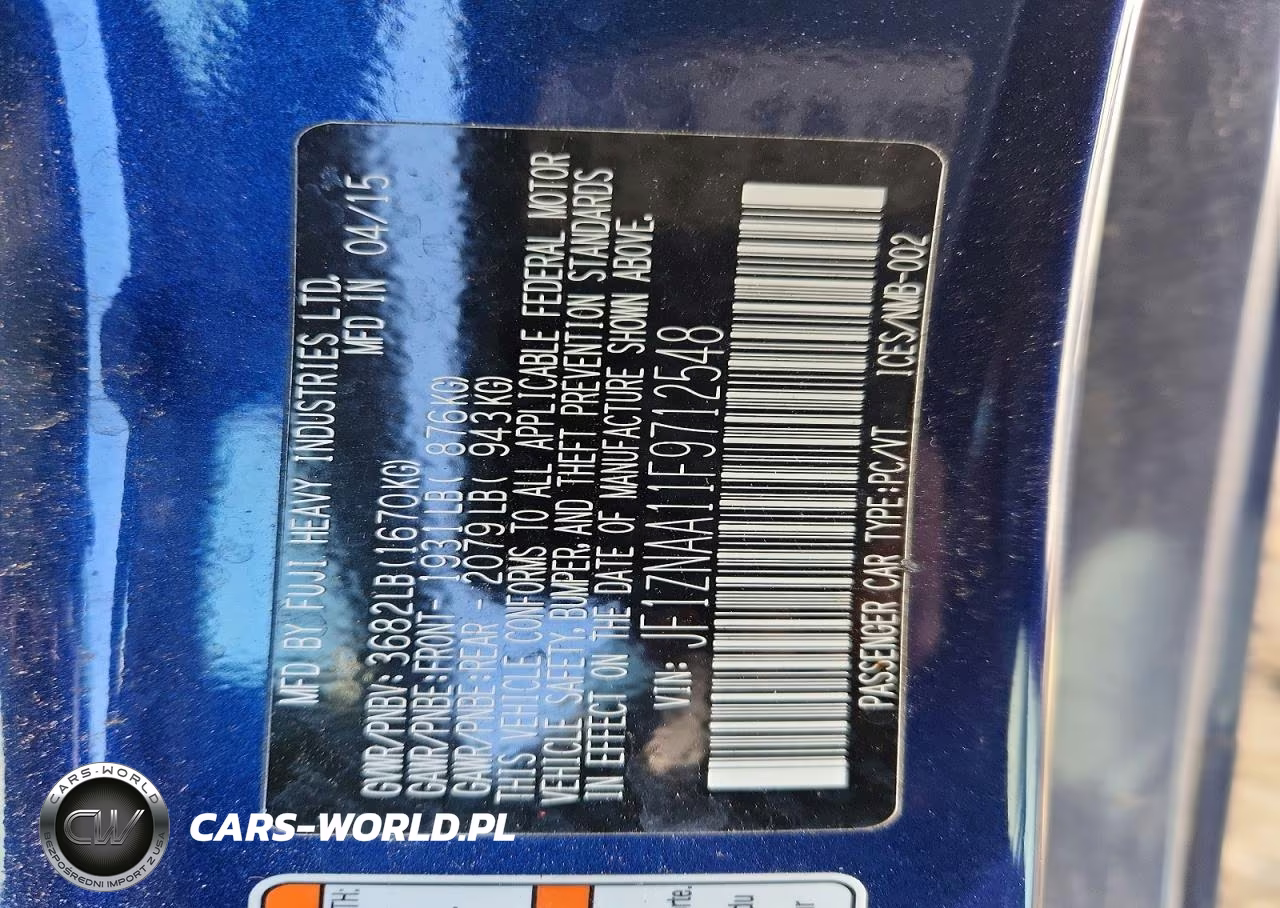 2015 Toyota Scion Fr-S VIN:JF1ZNAA11F9712548 - 12