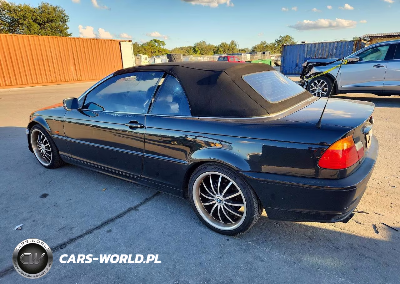 2003 BMW 325 Ci VIN:WBABS33463PG92103 - 2