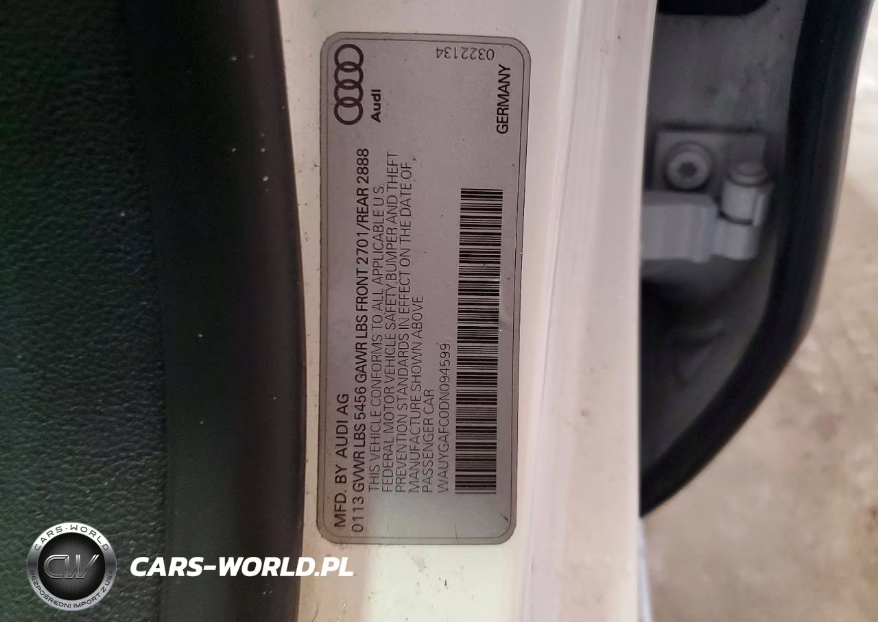 2013 Audi A7 Premium Plus VIN:WAUYGAFC0DN094599 - 13