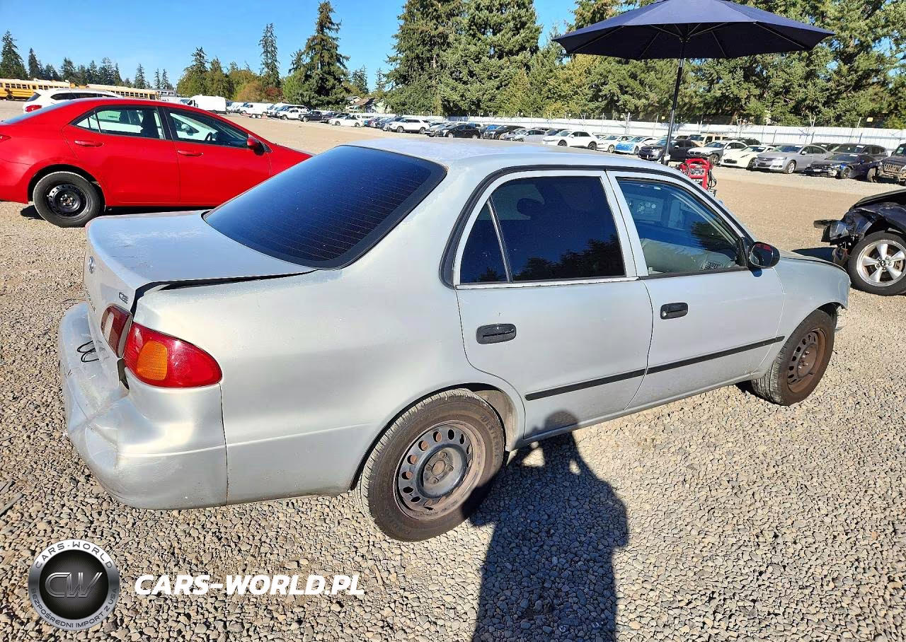 2000 Toyota Corolla Ve VIN:1NXBR12E7YZ336824 - 3