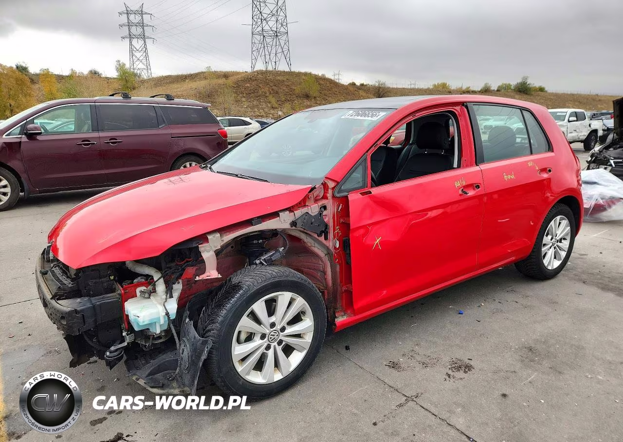 2018 Volkswagen Golf S VIN:3VWG17AUXJM282245 - 1
