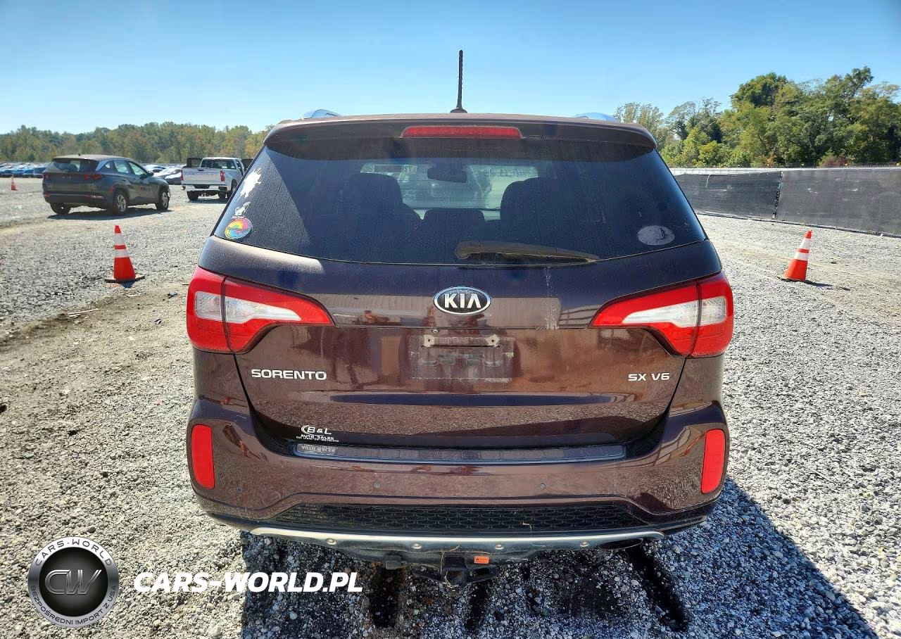 2015 Kia Sorento Sx VIN:5XYKW4A70FG632073 - 6