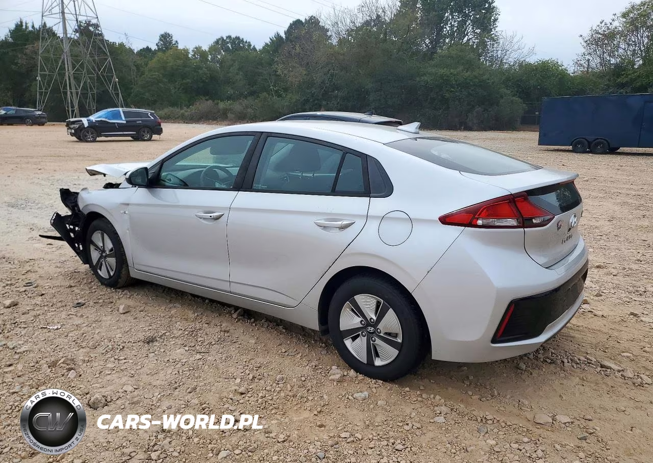 2017 Hyundai Ioniq Blue VIN:KMHC65LC8HU052409 - 2