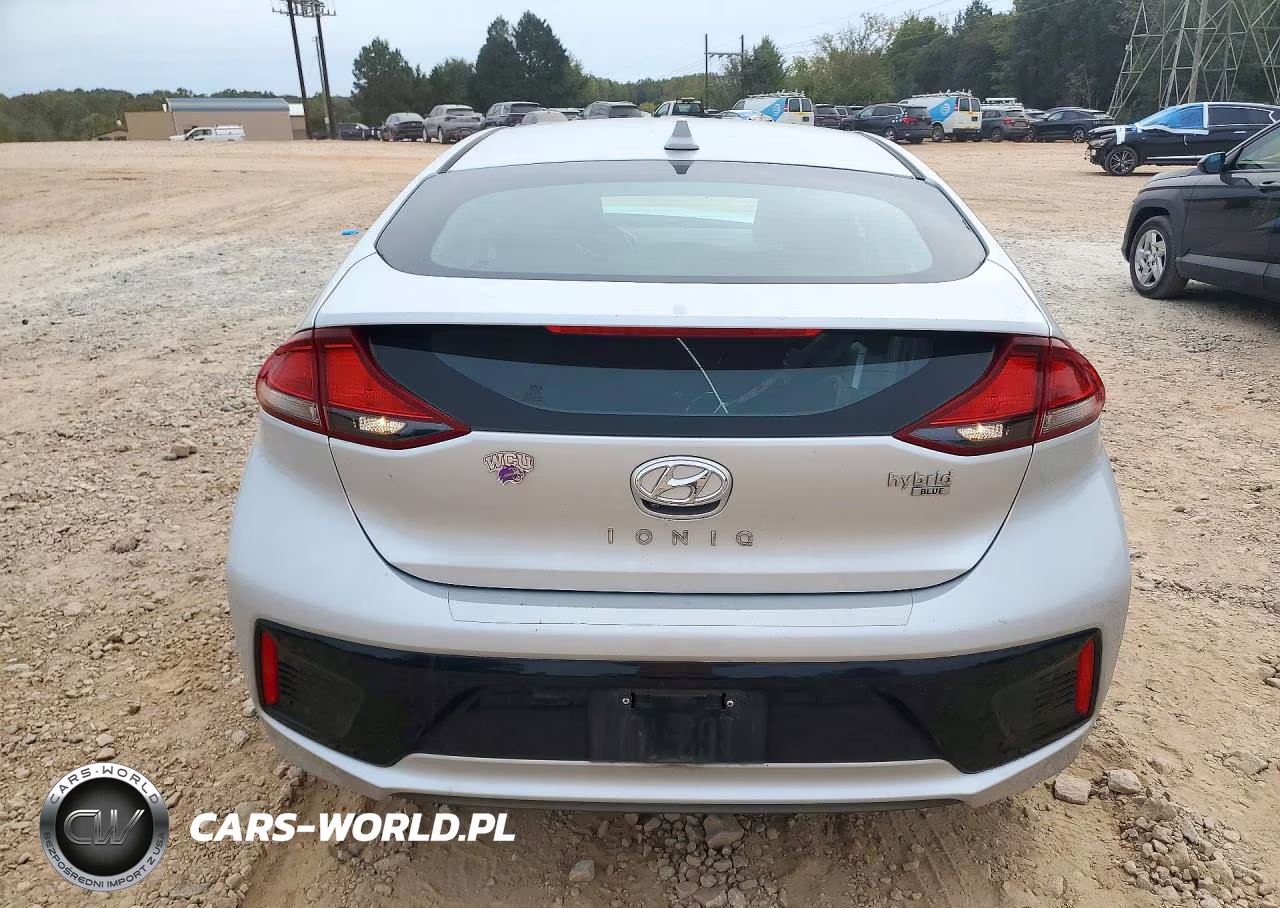 2017 Hyundai Ioniq Blue VIN:KMHC65LC8HU052409 - 6