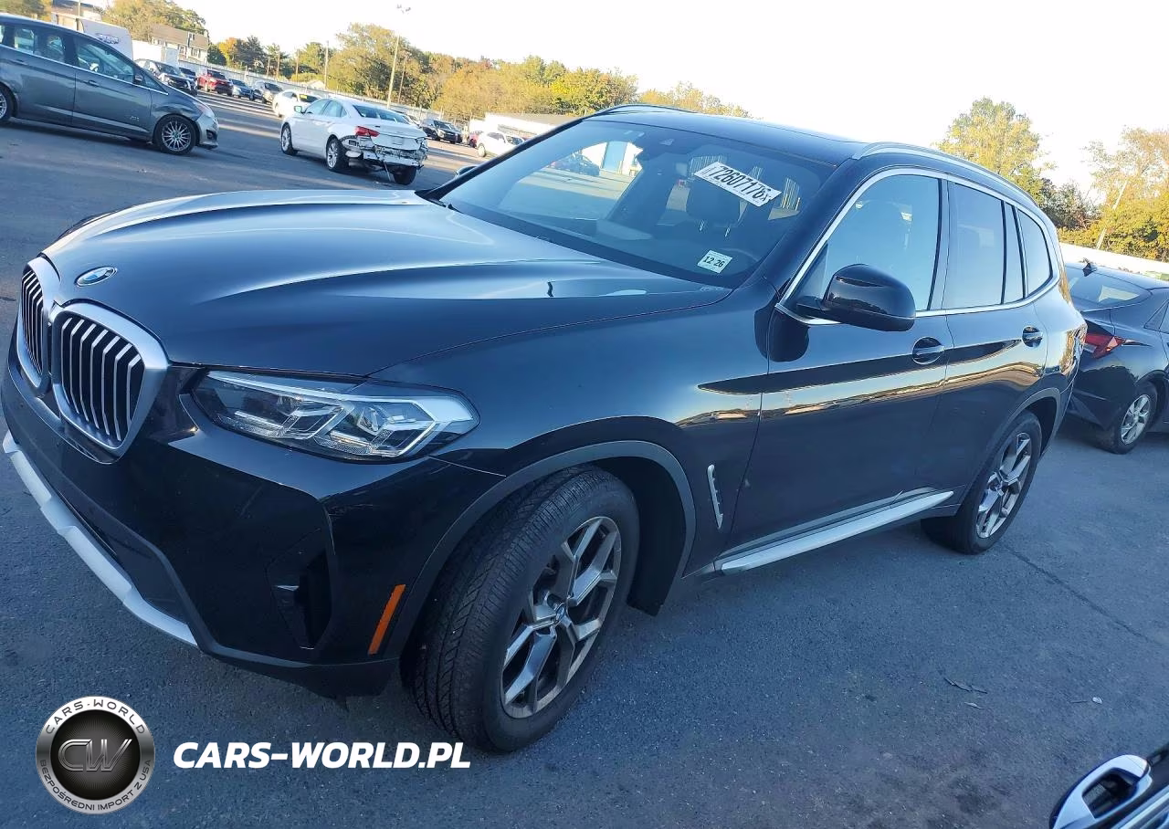 2022 BMW X3 xDrive30I VIN:5UX53DP00N9K61401 - 1