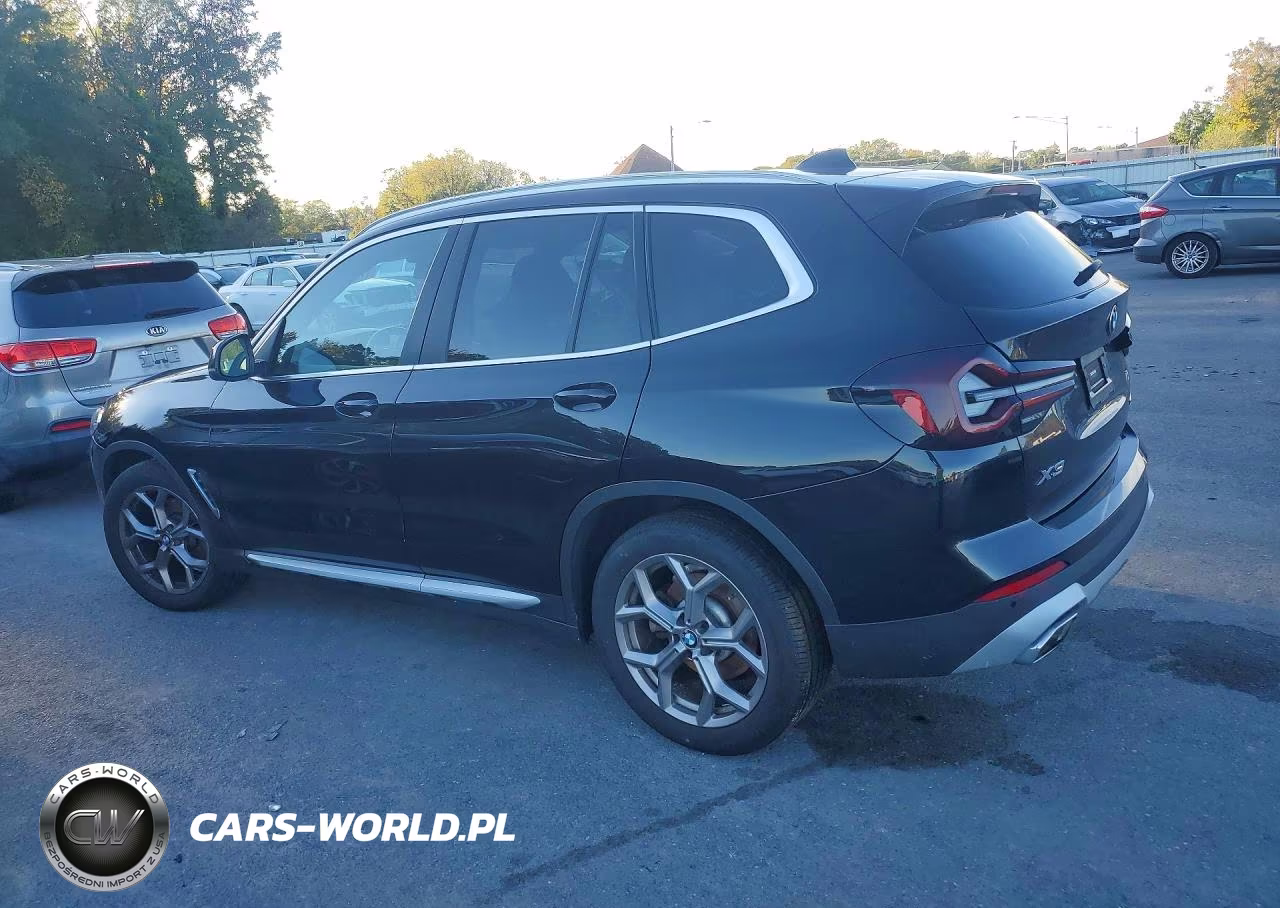 2022 BMW X3 xDrive30I VIN:5UX53DP00N9K61401 - 2