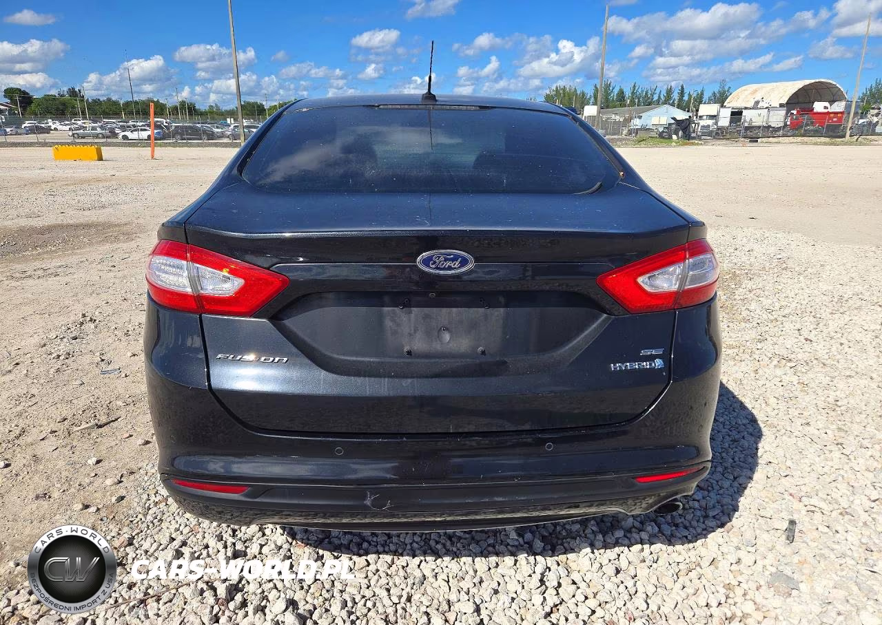 2013 Ford Fusion Se Hybrid VIN:3FA6P0LU9DR305206 - 6