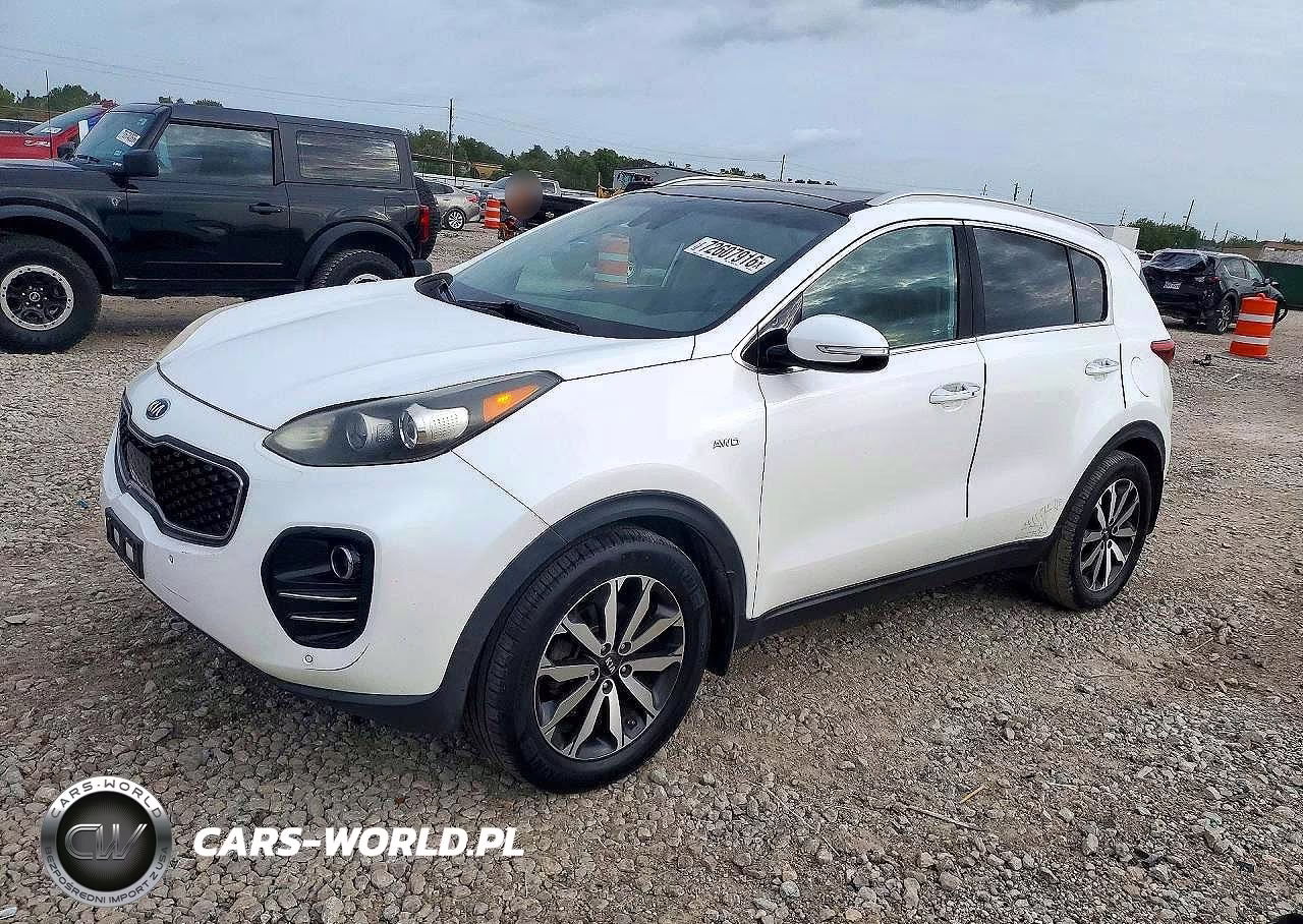 2017 Kia Sportage Ex VIN:KNDPNCAC8H7203313 - 1