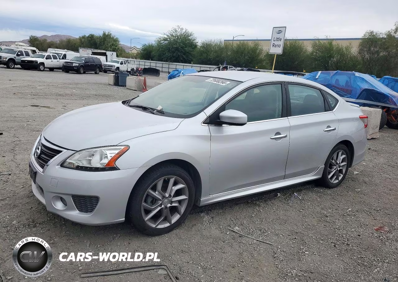 2014 Nissan Sentra Sr VIN:3N1AB7AP7EL641811 - 1