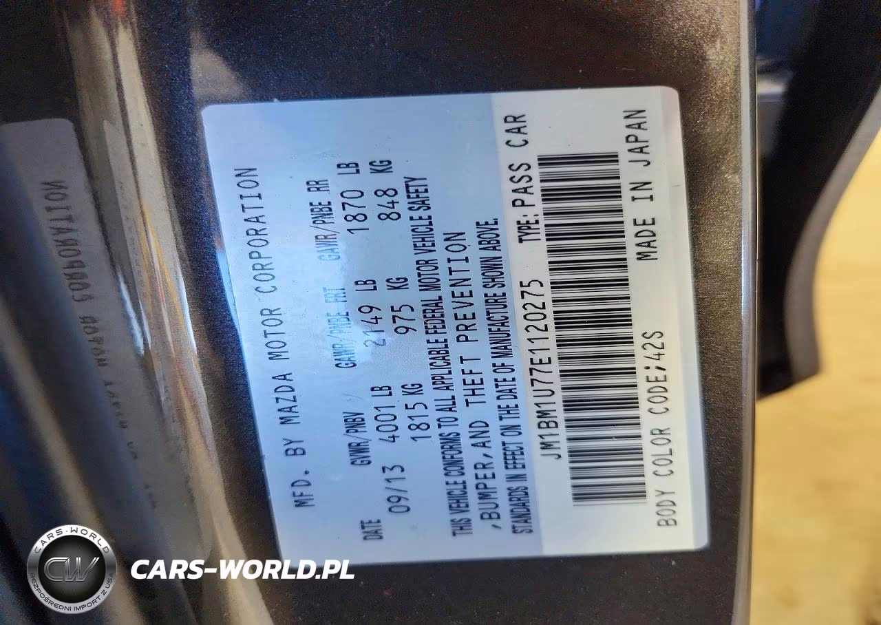 2014 Mazda 3 Sport VIN:JM1BM1U77E1120275 - 12