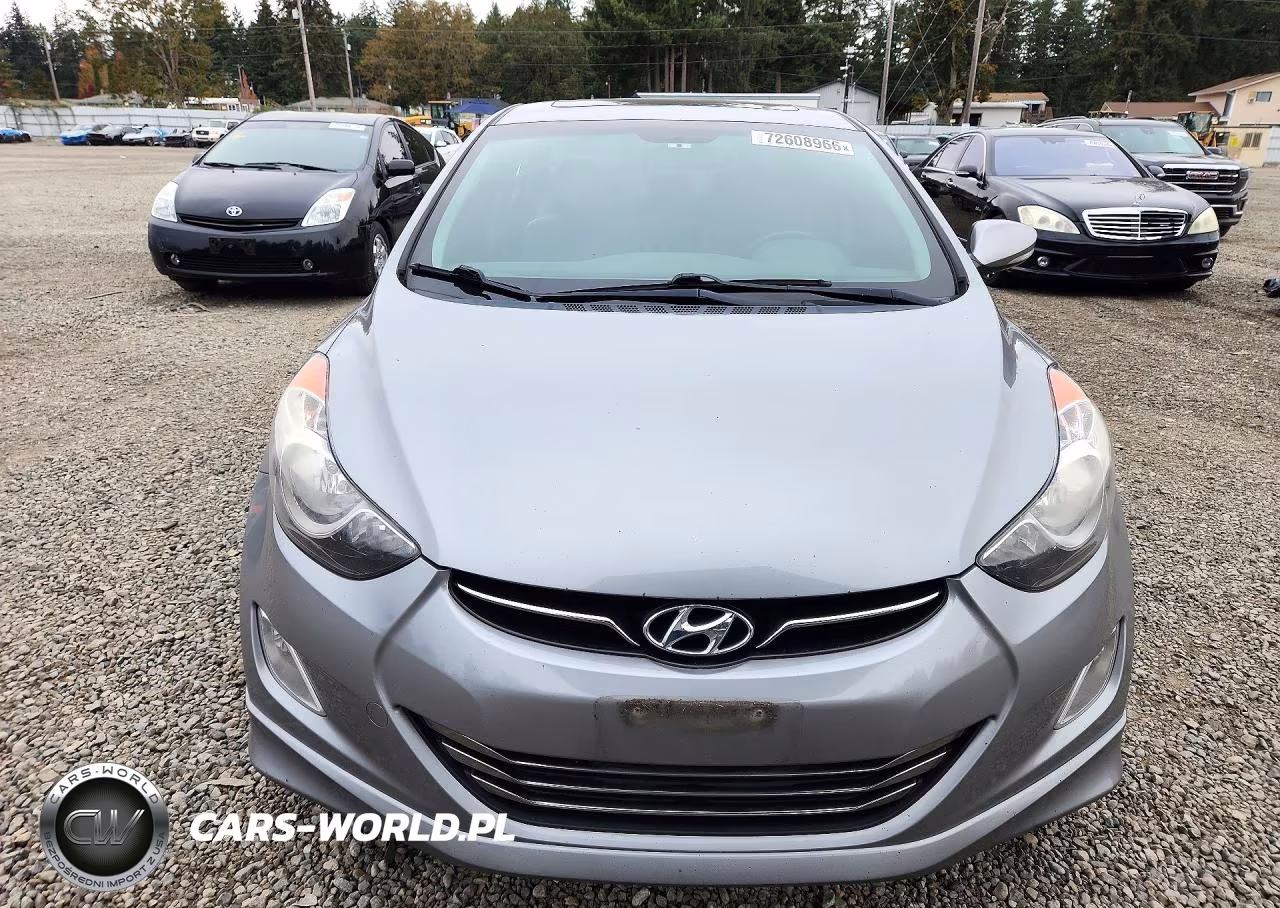 2013 Hyundai Elantra Limited VIN:KMHDH4AE1DU918040 - 5
