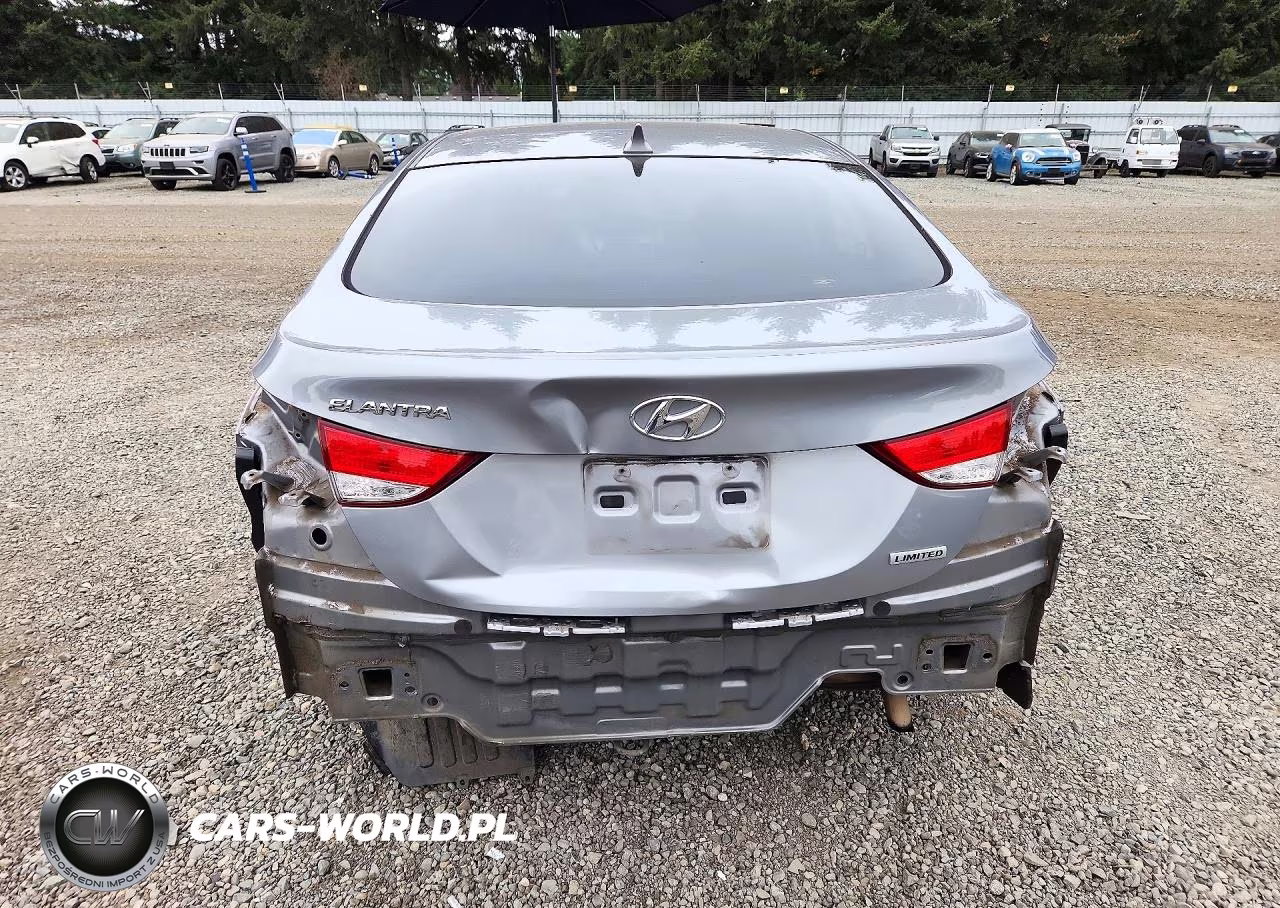 2013 Hyundai Elantra Limited VIN:KMHDH4AE1DU918040 - 6