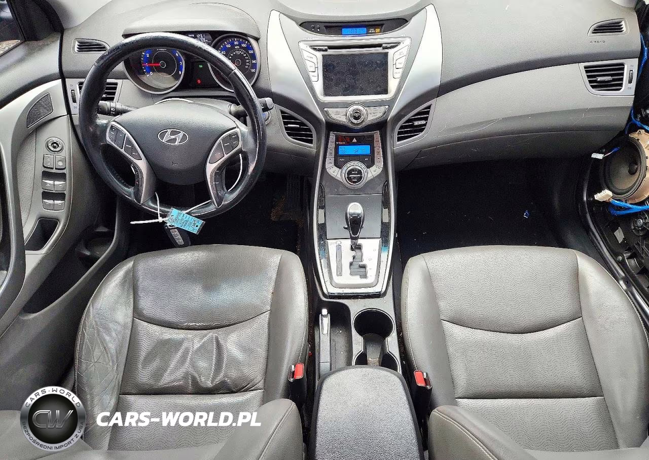 2013 Hyundai Elantra Limited VIN:KMHDH4AE1DU918040 - 8