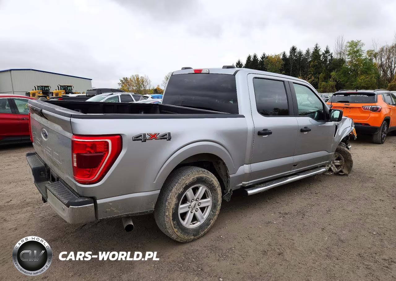 2022 Ford F150 Supercrew VIN:1FTFW1E53NFC04797 - 3