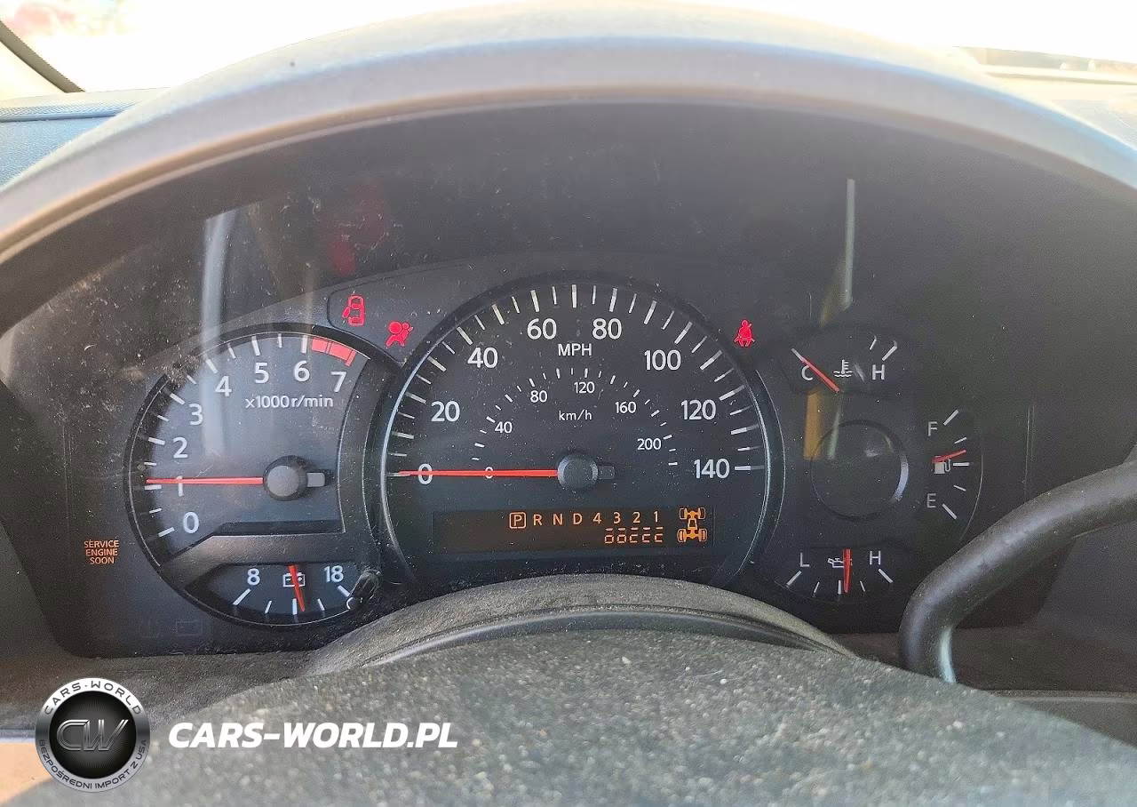 2004 Nissan Titan Xe VIN:1N6AA06B94N527809 - 9