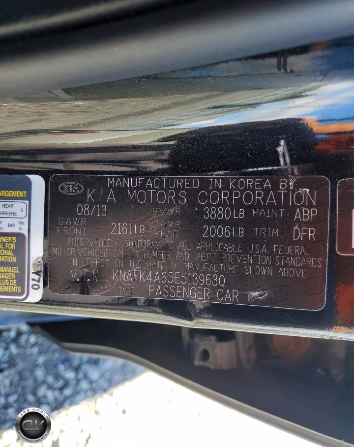 2014 Kia Forte Lx VIN:KNAFK4A65E5139630 - 12