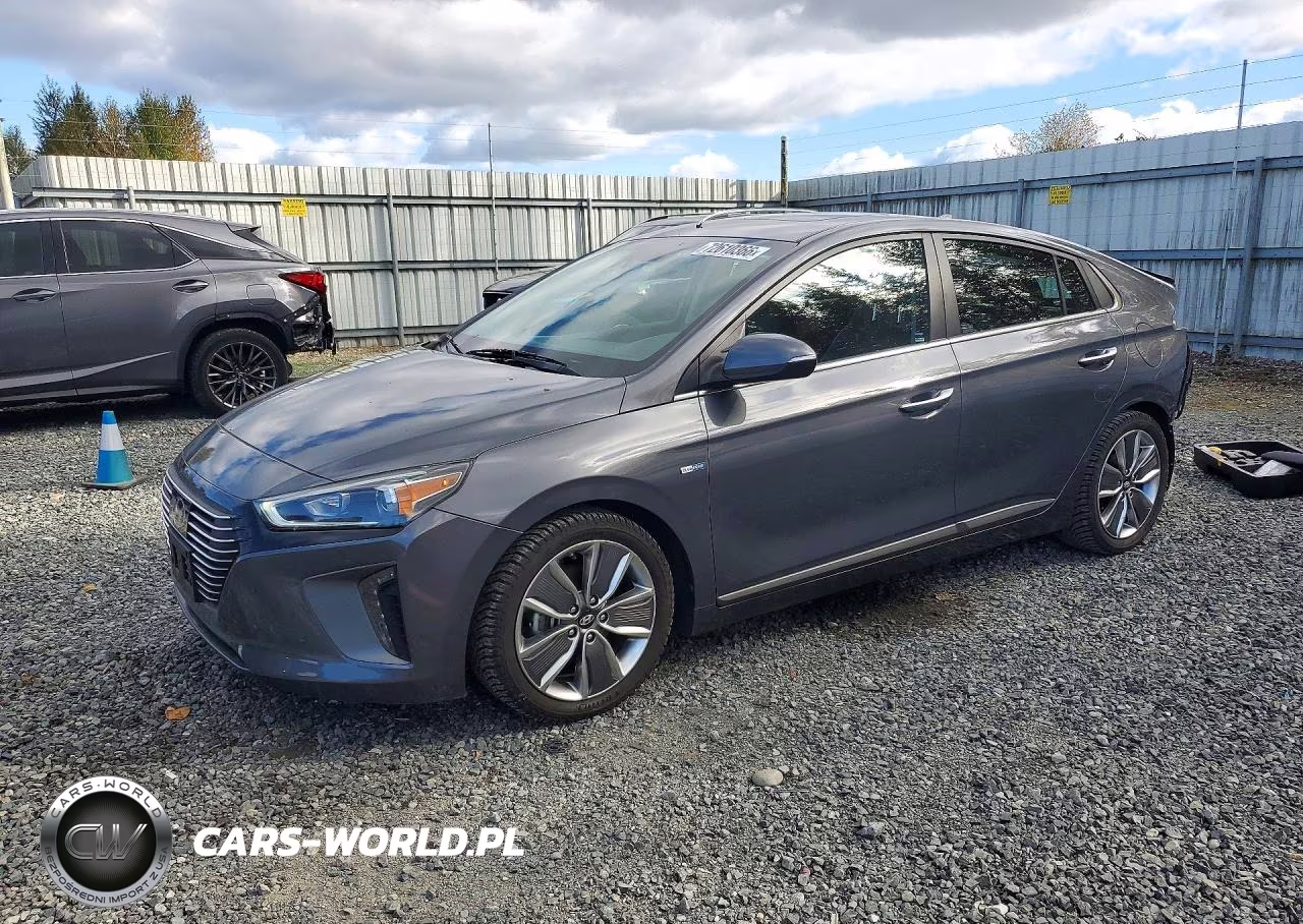 2018 Hyundai Ioniq Limited VIN:KMHC05LC5JU082247 - 1