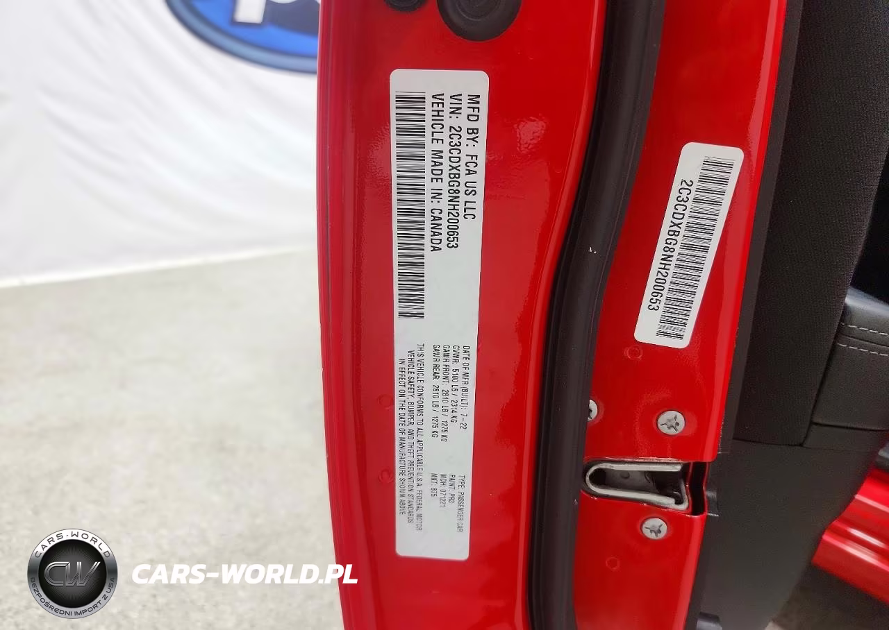 2022 Dodge Charger Sxt VIN:2C3CDXBG8NH200653 - 12