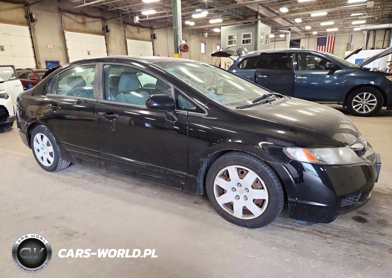 2011 Honda Civic Lx VIN:19XFA1F54BE037109 - 4