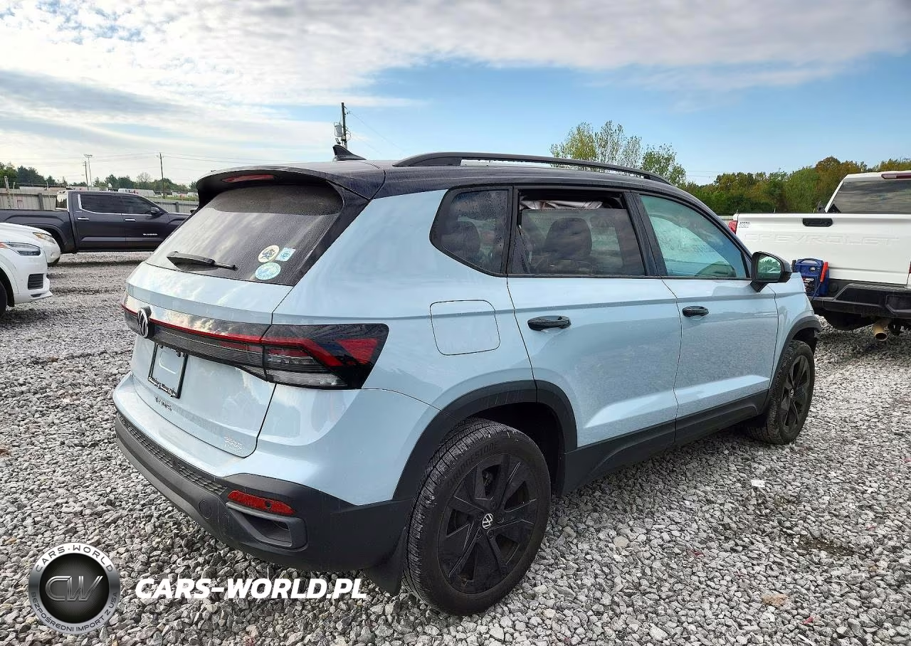 2025 Volkswagen Taos Se Black VIN:3VV3C7B28SM043000 - 3