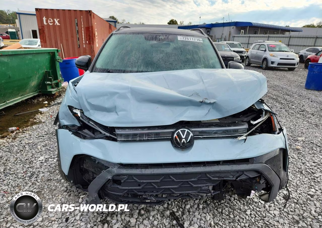 2025 Volkswagen Taos Se Black VIN:3VV3C7B28SM043000 - 5