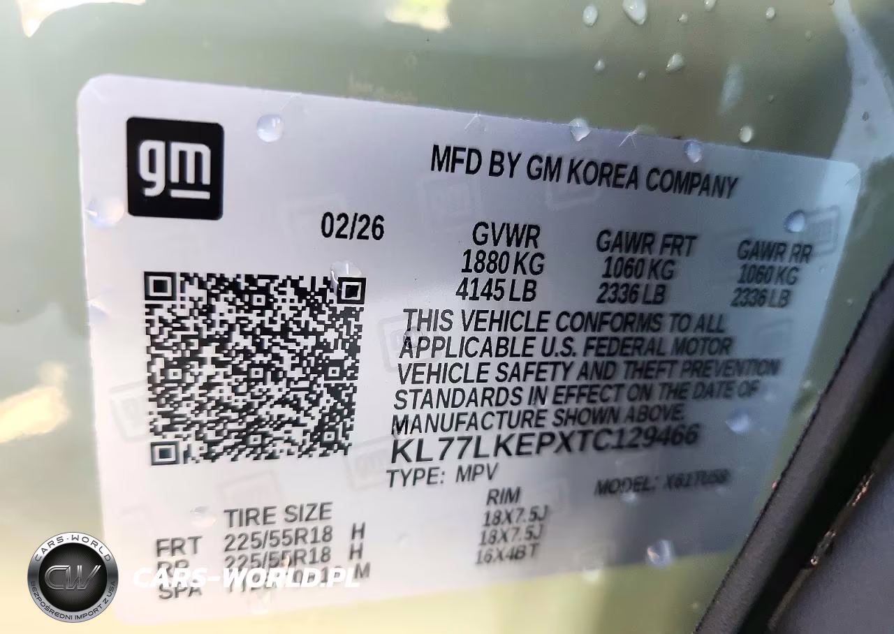 2026 Chevrolet Trax Activ VIN:KL77LKEPXTC129466 - 13