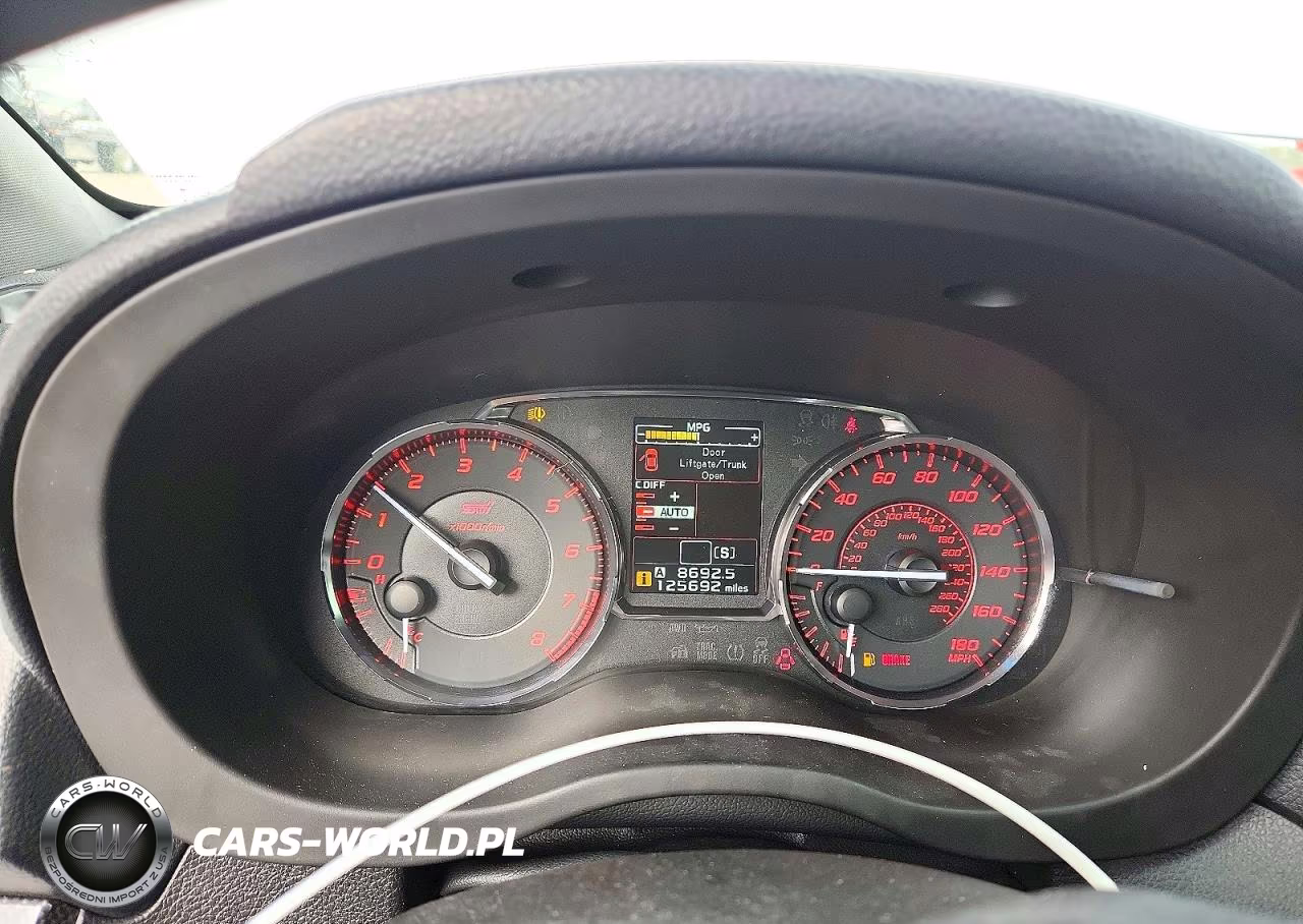 2015 Subaru Wrx Sti Limited VIN:JF1VA2S61F9812093 - 9