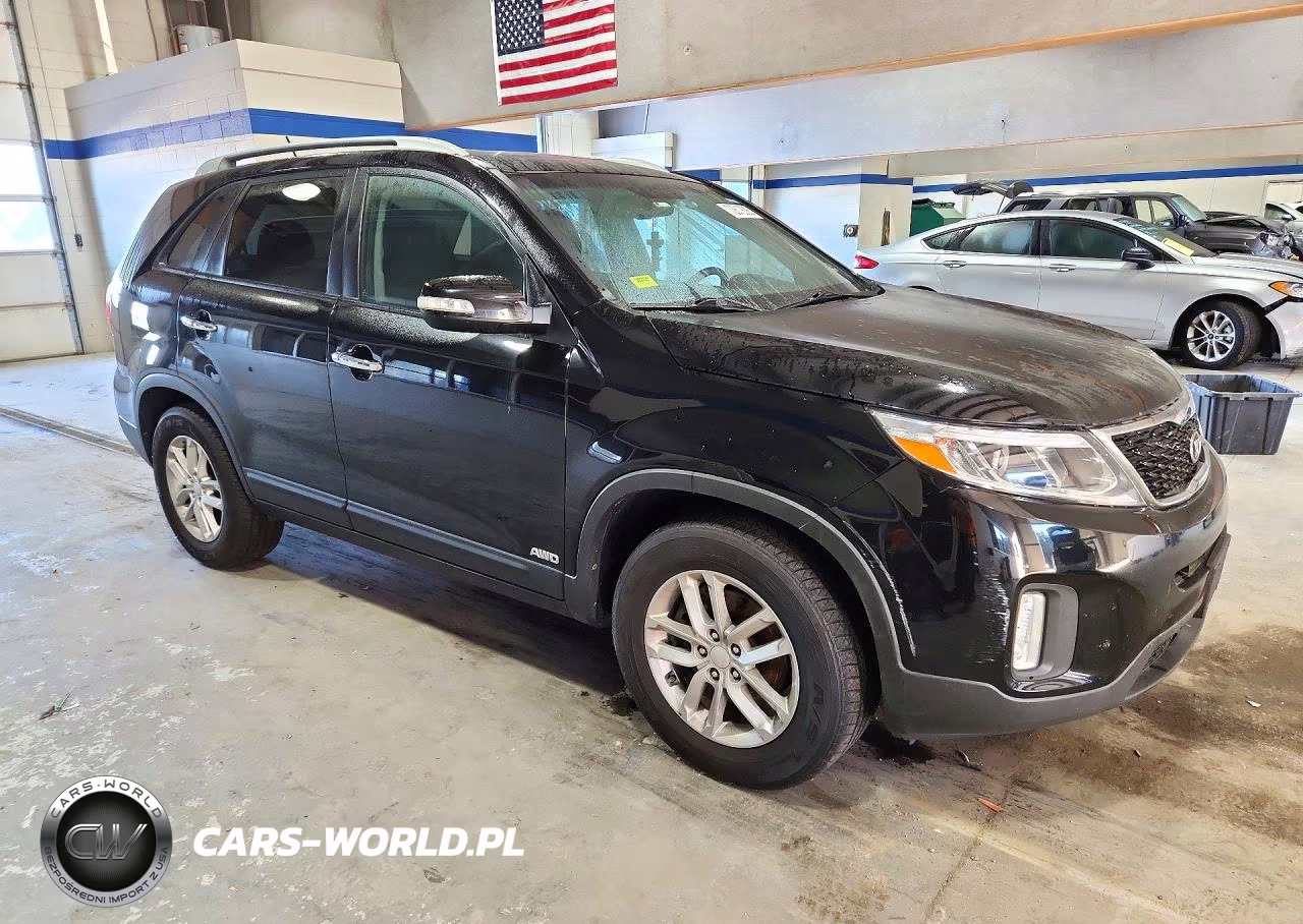 2014 Kia Sorento Lx VIN:5XYKTCA61EG445191 - 4