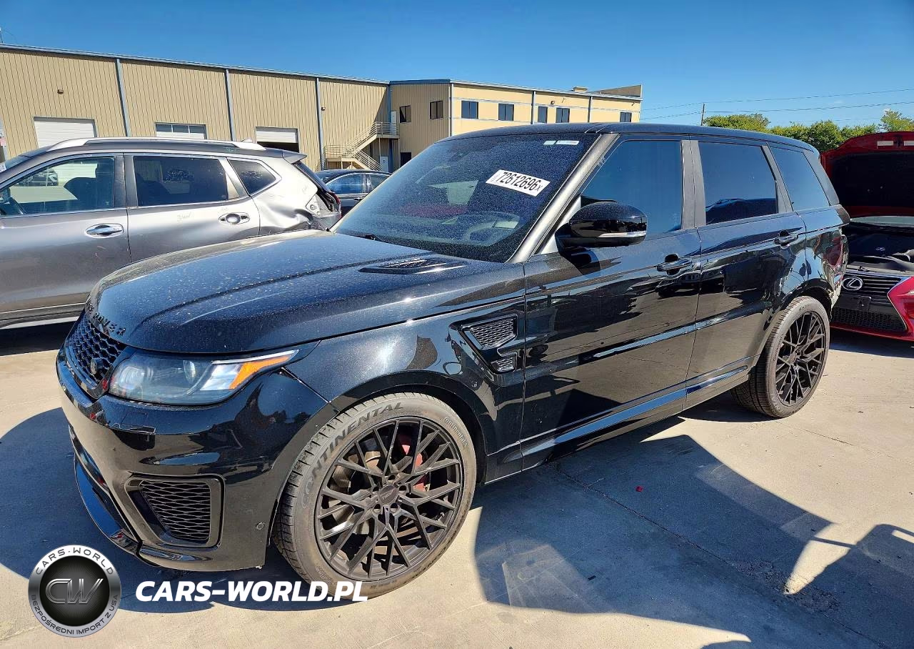2016 Land Rover Range Rover Sport Svr VIN:SALWZ2EFXGA577348 - 1