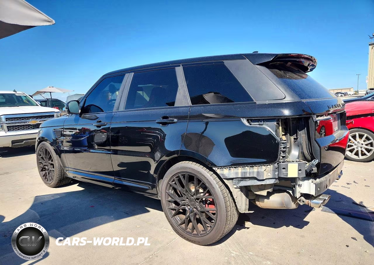 2016 Land Rover Range Rover Sport Svr VIN:SALWZ2EFXGA577348 - 2