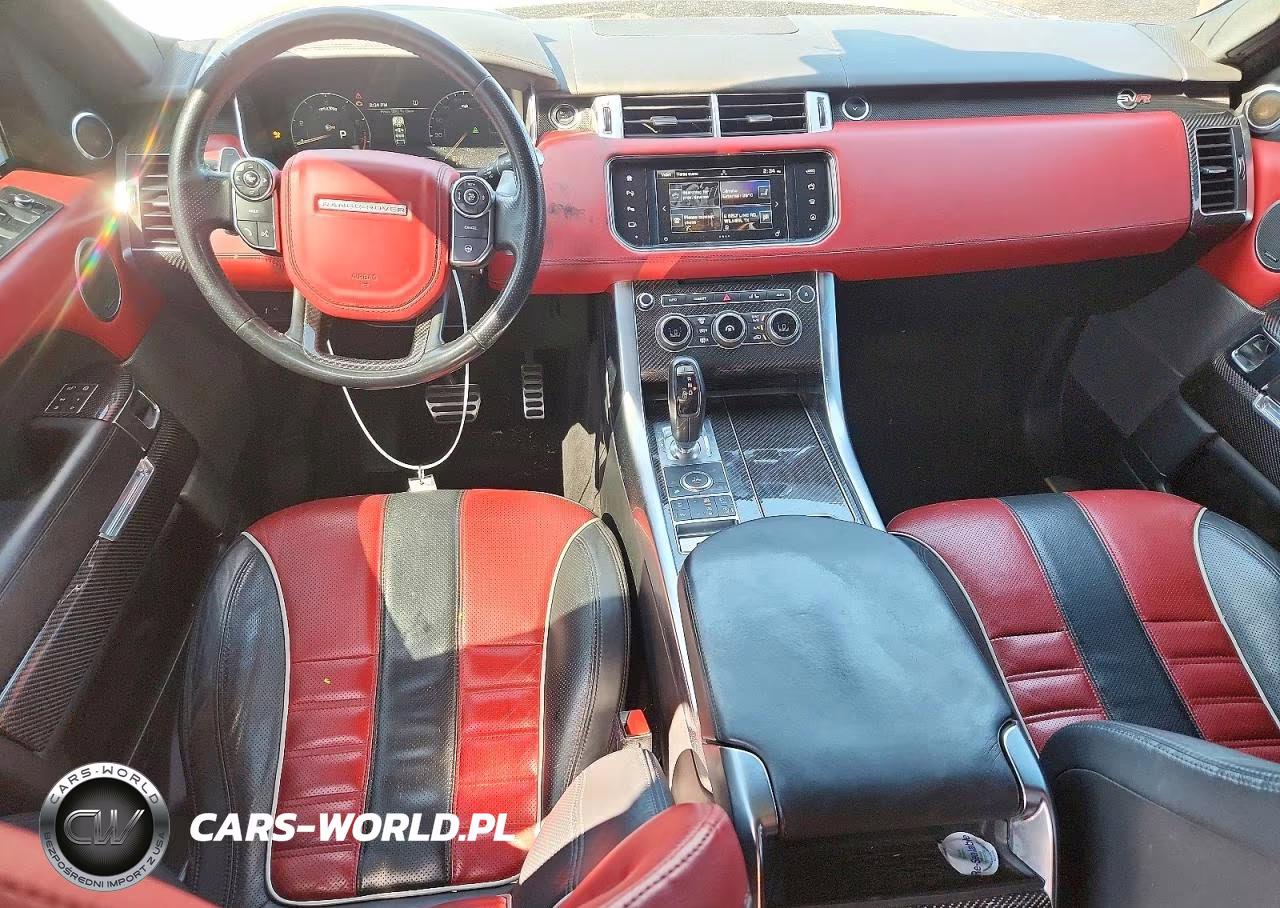 2016 Land Rover Range Rover Sport Svr VIN:SALWZ2EFXGA577348 - 8