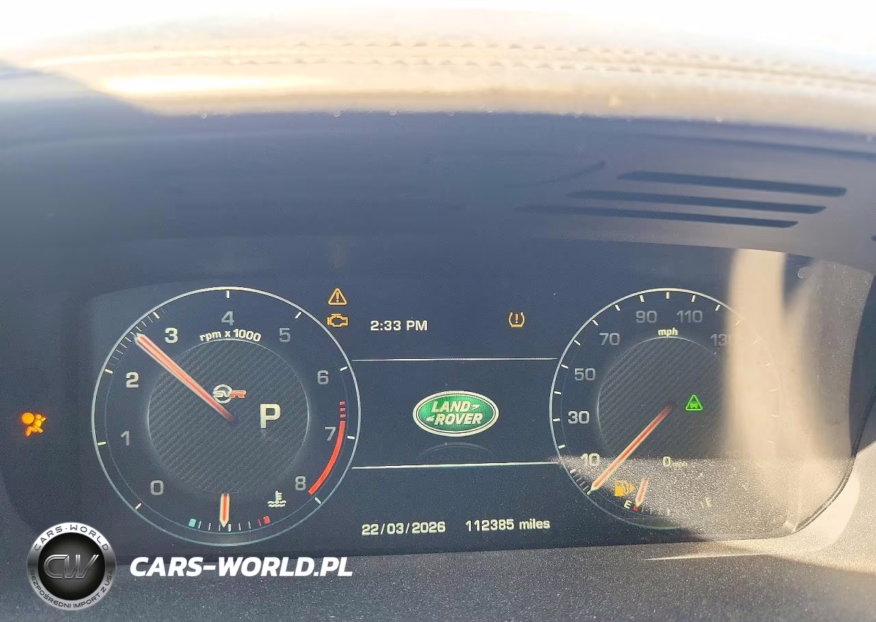 2016 Land Rover Range Rover Sport Svr VIN:SALWZ2EFXGA577348 - 9