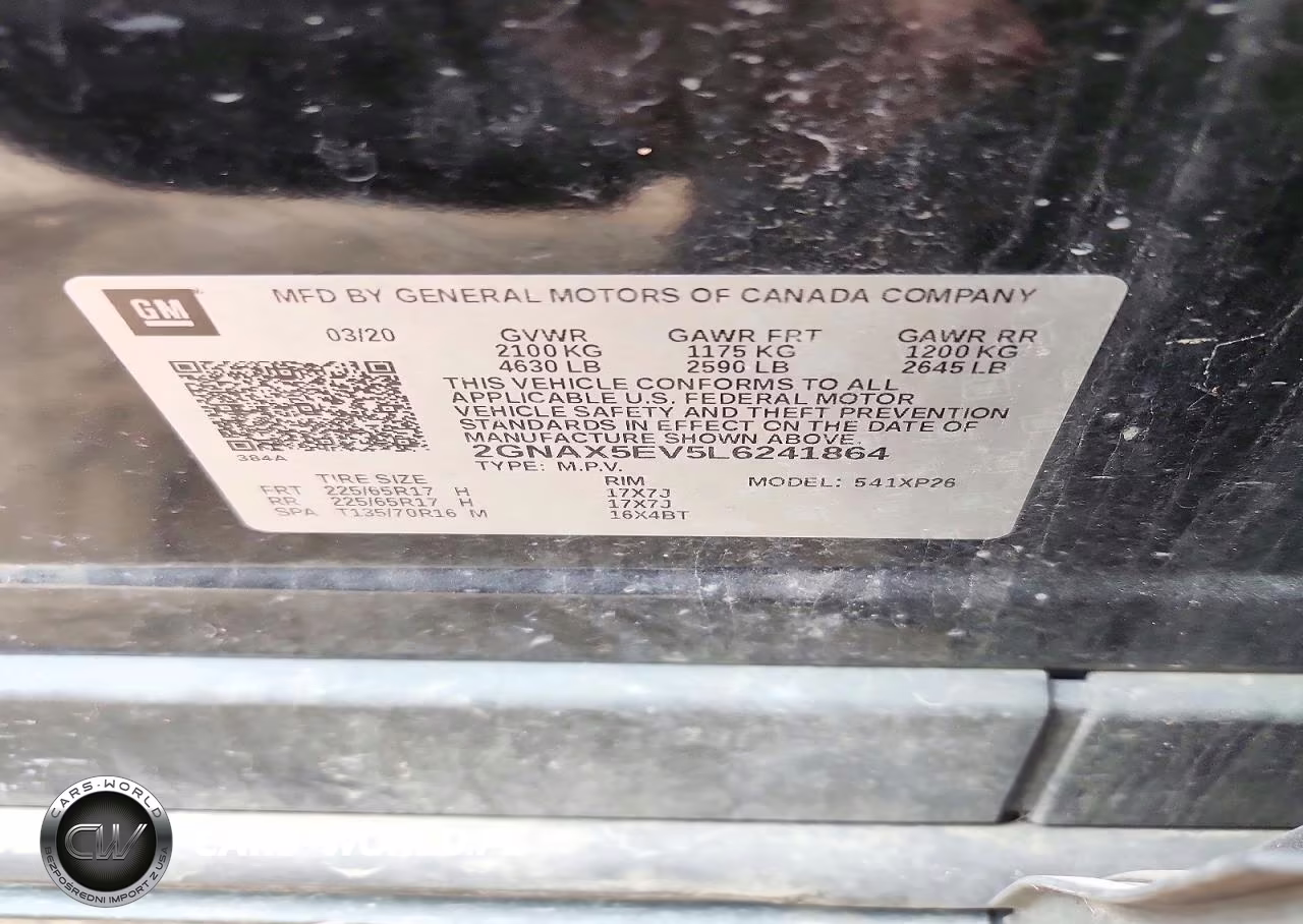 2020 Chevrolet Equinox VIN:2GNAX5EV5L6241864 - 13