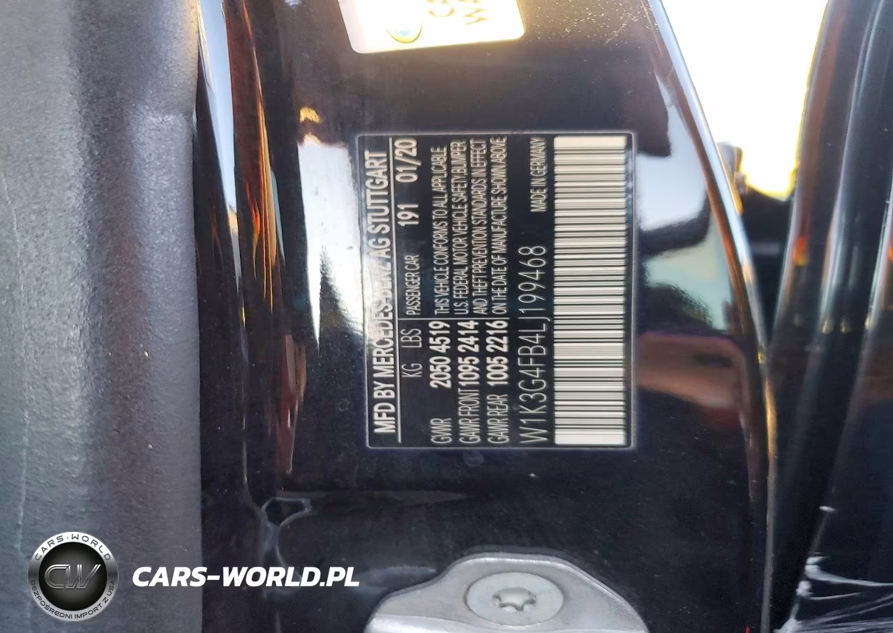 2020 Mercedes-Benz A 220 4Matic VIN:W1K3G4FB4LJ199468 - 12