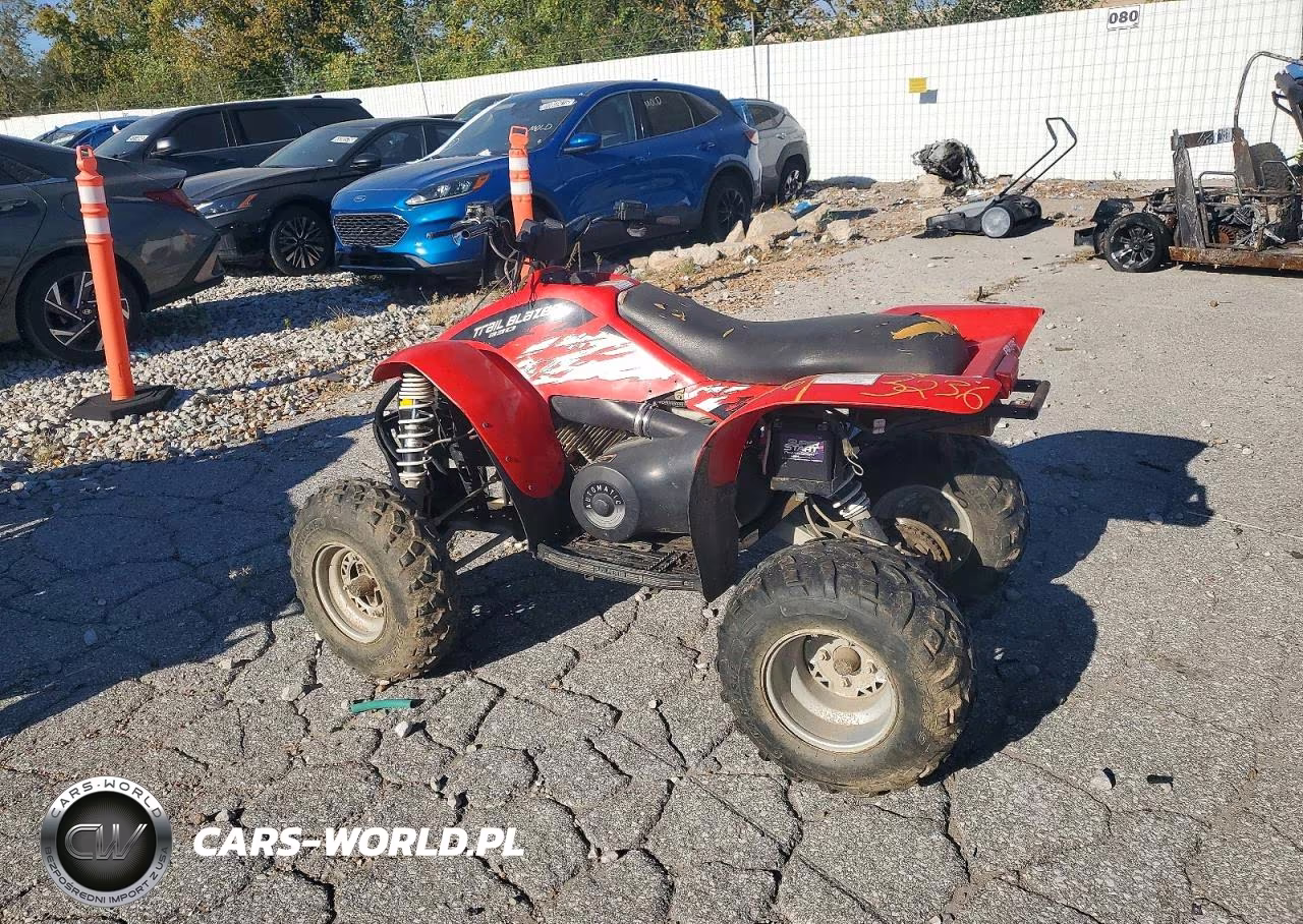 2008 Polaris Trail Blazer 330 Atv VIN:4XABA32A68B583372 - 3