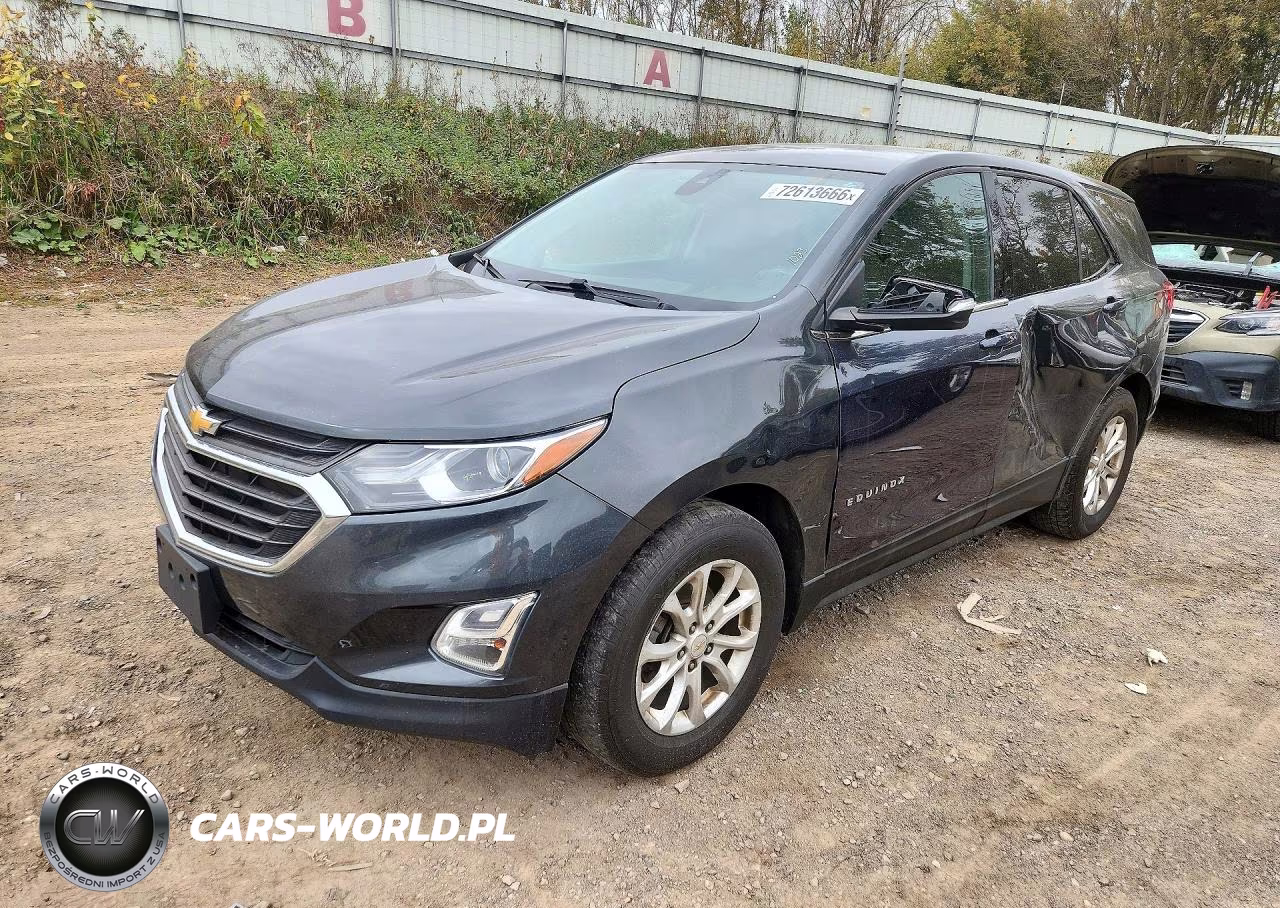 2019 Chevrolet Equinox Lt VIN:2GNAXJEV5K6154599 - 1
