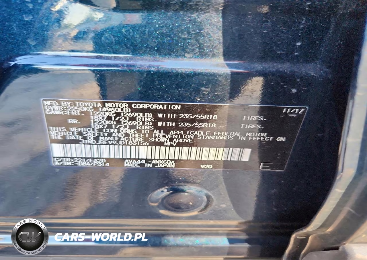 2018 Toyota Rav4 Hv Limited VIN:JTMDJREV9JD183156 - 13