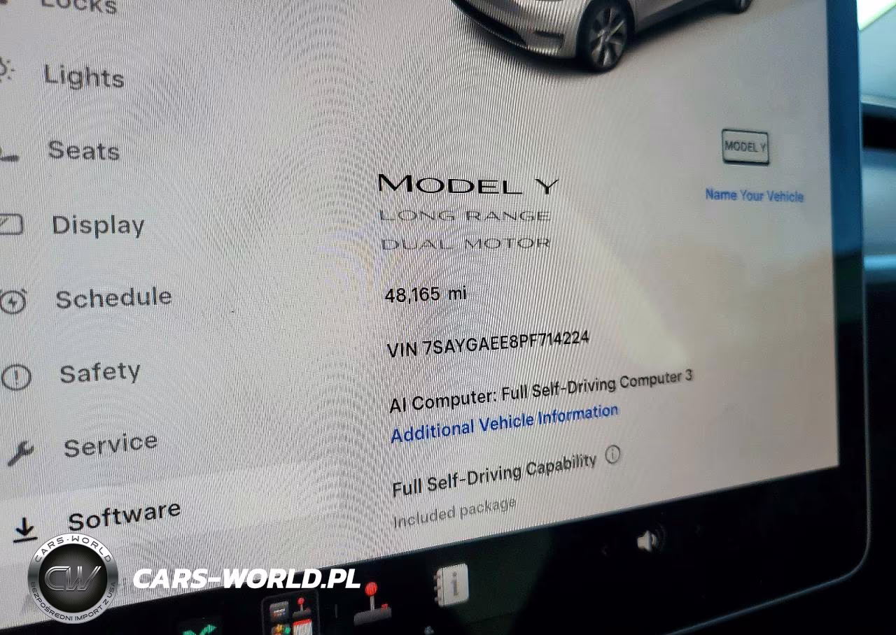 2023 Tesl Model Y VIN:7SAYGAEE8PF714224 - 9