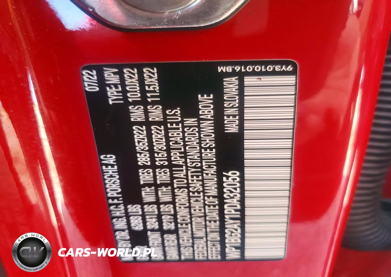 2023 Porsche Cayenne Gts Coupe VIN:WP1BG2AY1PDA32056 - 14