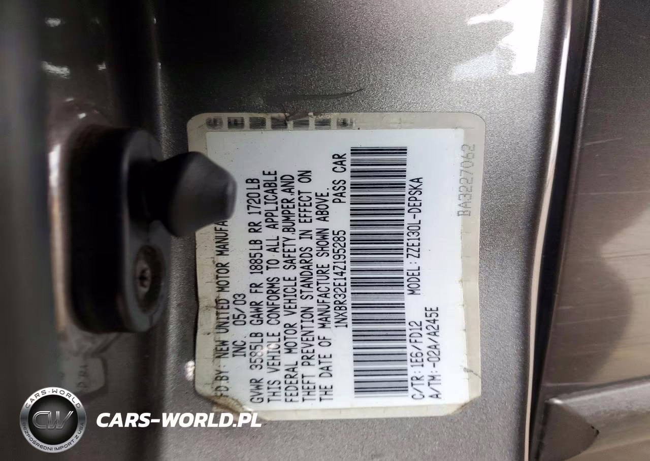 2004 Toyota Corolla S VIN:1NXBR32E14Z195285 - 12